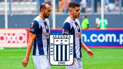 Hernán Barcos y Carlos Zambrano en Alianza Lima.