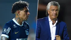 Paolo Guerrero se retiró lesionado del partido entre Nacional y Alianza Lima. (@Libertadores / Getty Images)