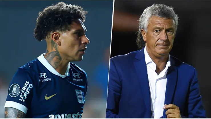 Paolo Guerrero se retiró lesionado del partido entre Nacional y Alianza Lima. (@Libertadores / Getty Images)