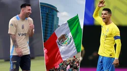 La convocatoria que se hizo en México anti Messi y pro Cristiano Ronaldo no juntó más de 100 personas.