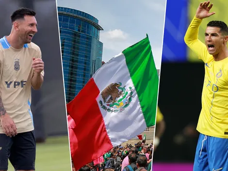 Fracaso total en la manifestación anti Messi y pro Cristiano Ronaldo que convocaron en México