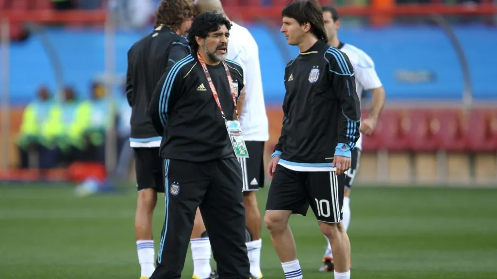 Messi y Maradona, los más elogiados por Abreu en su carrera: GETTY