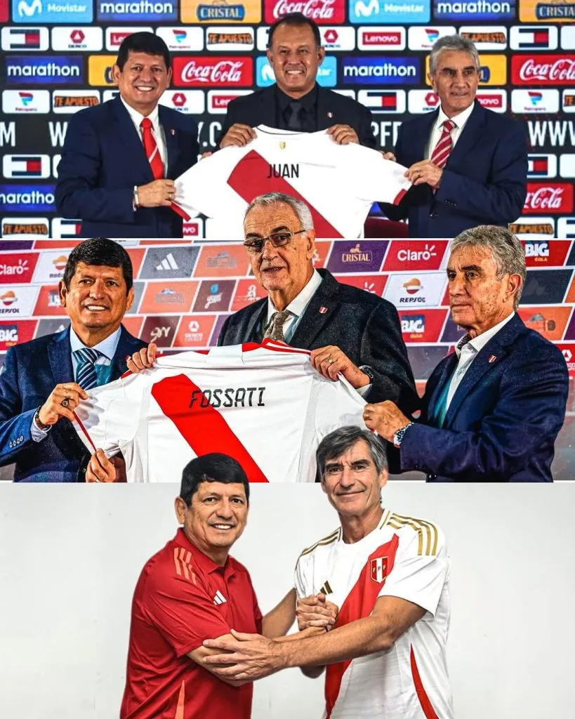 Los últimos técnicos de Perú. (Foto: Momento Deportivo)