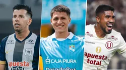 Alianza Lima, Sporting Cristal y Universitario cuentan con jugadores de un alto valor de mercado.