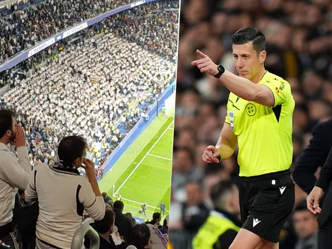 Así estalló el Santiago Bernabéu con el penalti de Tchoauméni a Lino