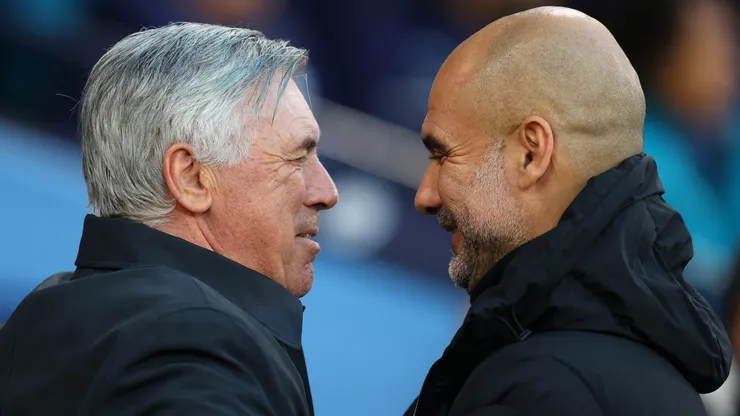 Guardiola y Ancelotti, plagados de bajas para Real Madrid vs. Manchester City.