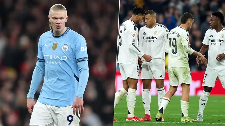 Erling Haaland buscará hacer su primer gol contra el Real Madrid este martes 11 de febrero en el Etihad Stadium.