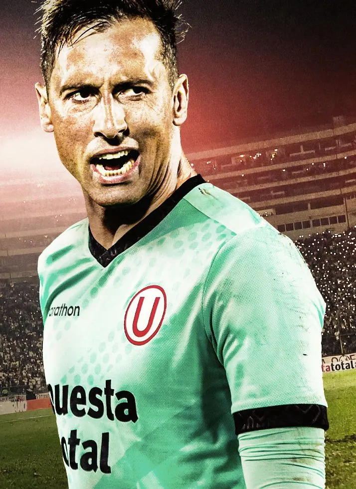 Sebastián Britos en un partido de Liga 1. (Foto: Twitter).