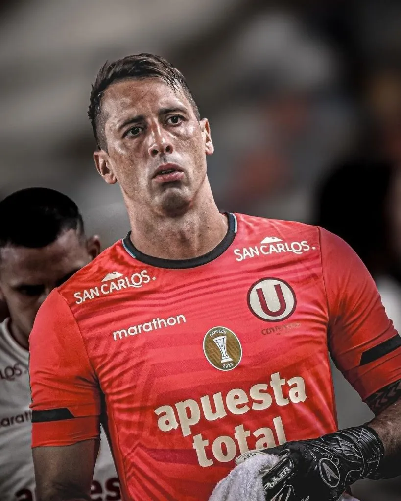 Sebastián Britos e la previa de un partido. (Foto: Liga 1).