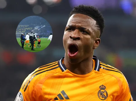 Vinicius habló de la pancarta del Balón de Oro