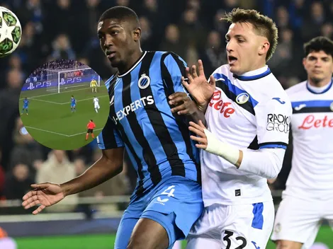 VIDEO | Joel Ordóñez termina cometiendo un error que le cuesta al Brujas en la Champions League