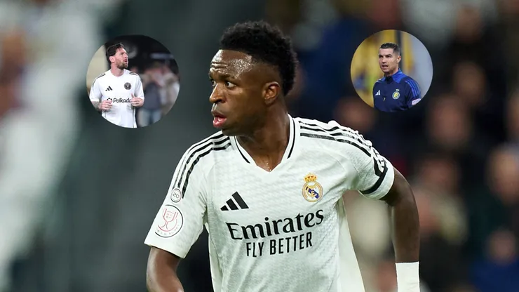 Vinicius puede ponerse delante en sueldo de CR7 y Messi en unos meses.