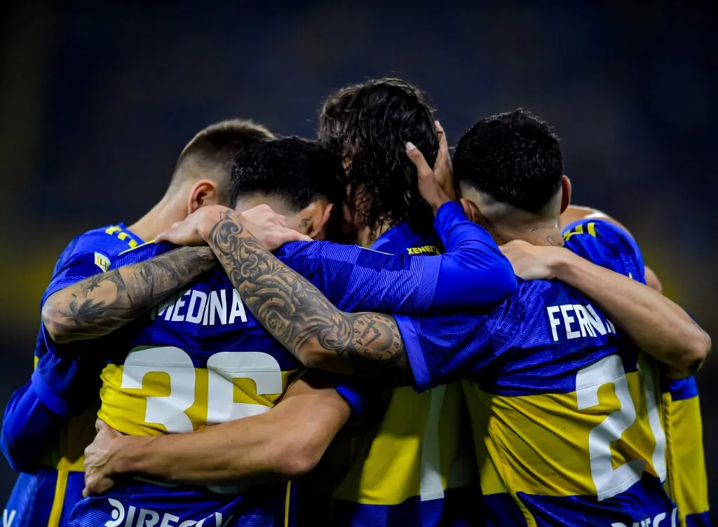 Boca Juniors celebrando en Argentina.  (Photo by Marcelo Endelli/Getty Images)