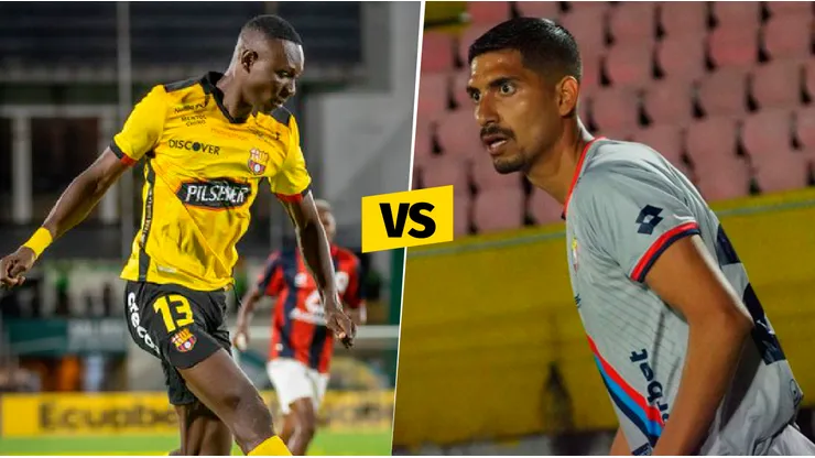 El Nacional vs Barcelona SC en Copa Libertadores