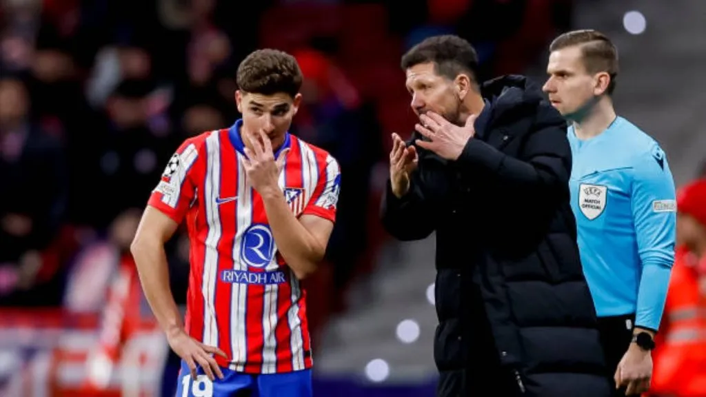 Julián Álvarez, intocable para Simeone y Atlético Madrid: GETTY