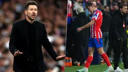 Diego Simeone dejó ver su enojo con Pablo Barrios por su expulsión ante Real Celta de Vigo.