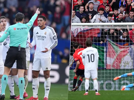 La reacción del Real Madrid ante la expulsión de Bellingham