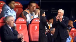 Carlo Ancelotti fue amonestado por José Luis Munuera Montero durante el partido que el Real Madrid jugó ante Osasuna.