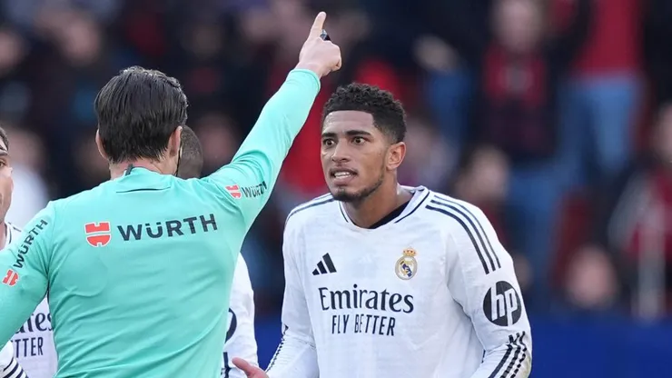 La prensa inglesa se mostró sorprendida por la expulsión que sufrió Jude Bellingham en el Osasuna vs. Real Madrid.