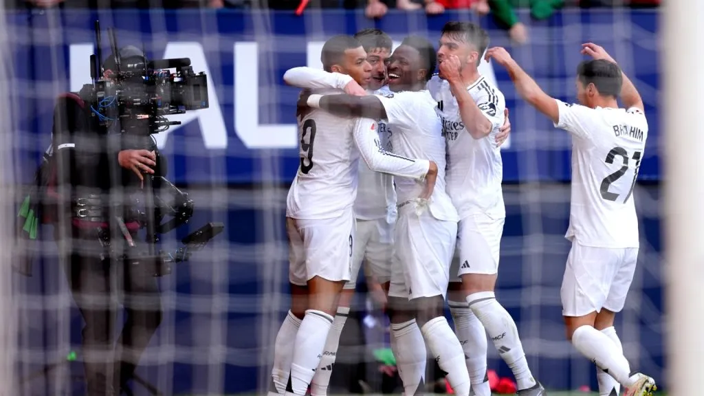 Mbappé ya llegó a sus primeros 25 goles con Real Madrid: GETTY