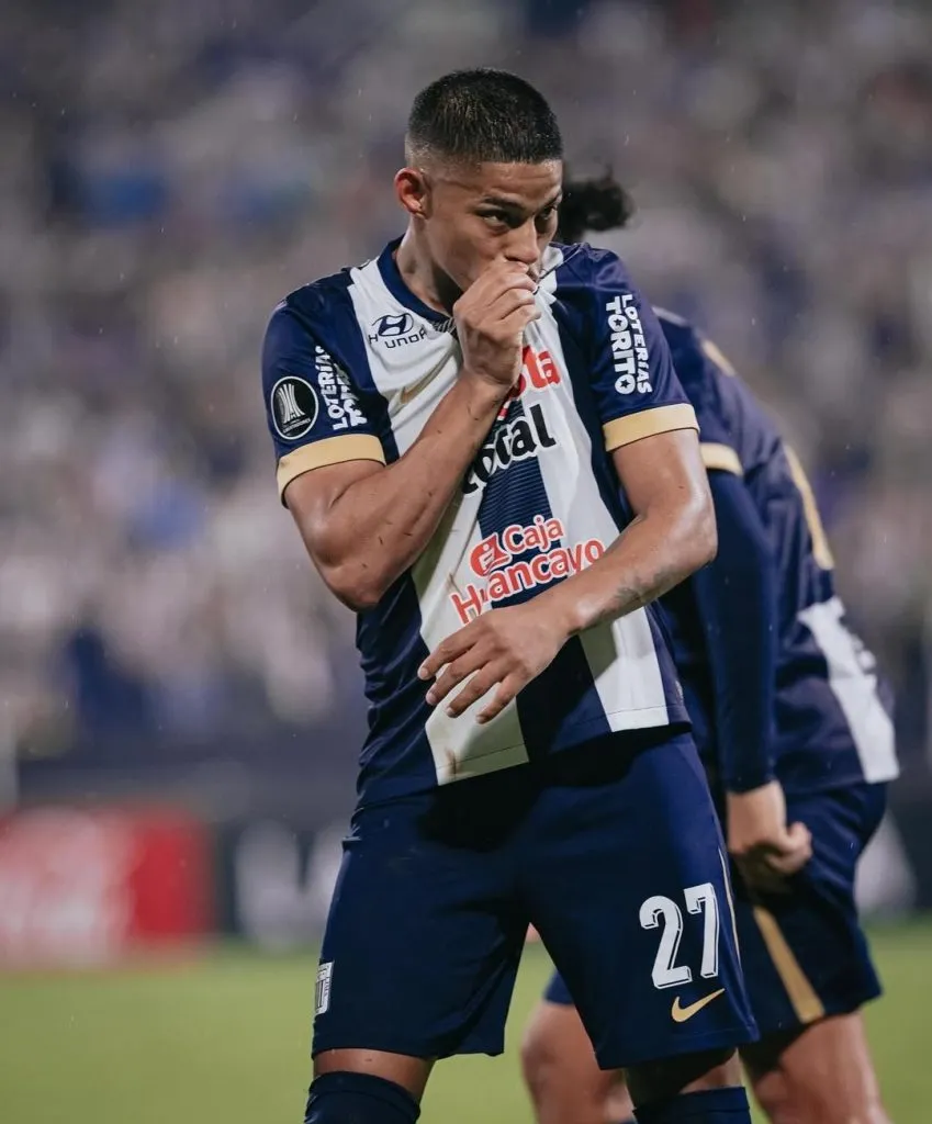Kevin Quevedo jugando en Alianza Lima. (Foto: Alianza Lima).