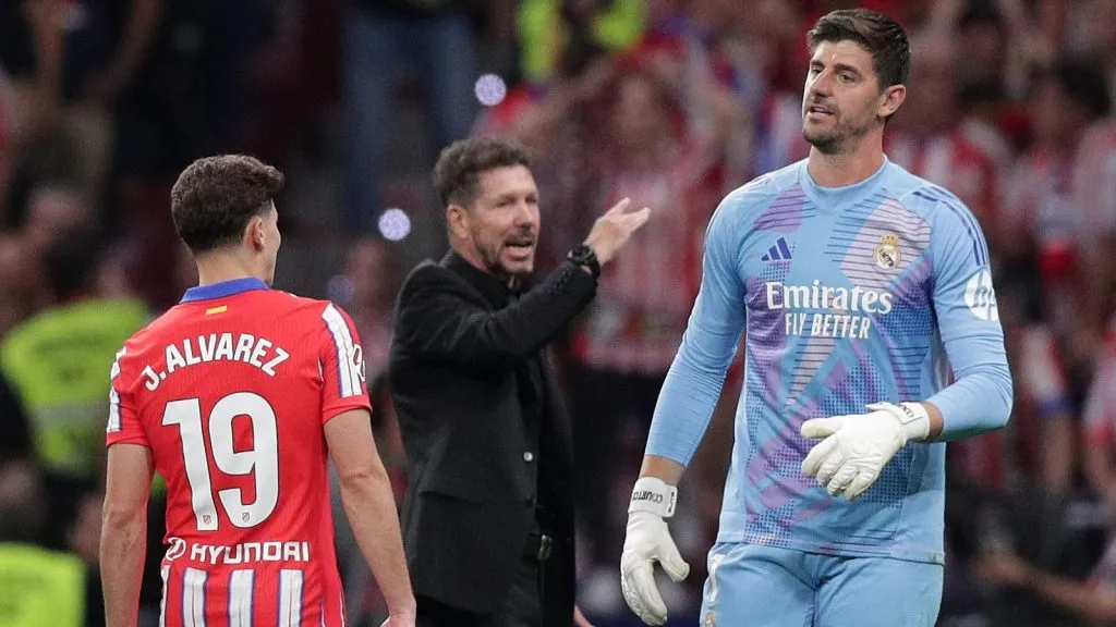 Simeone, una personalidad irrepetible para Courtois: GETTY