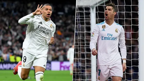 Kylian Mbappé le apunta a los números de Cristiano Ronaldo en el Real Madrid.