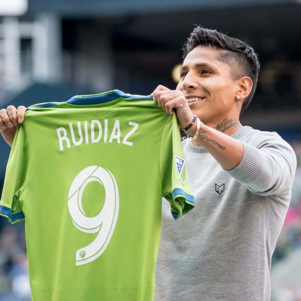 Raúl Ruidíaz en Estados Unidos. (Foto: Seattle Sounders).
