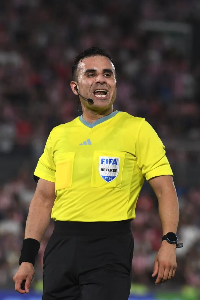 Piero Maza en el duelo entre Paraguay y Venezuela en el Estadio Defensores del Chaco. (Photo by Christian Alvarenga/Getty Images)