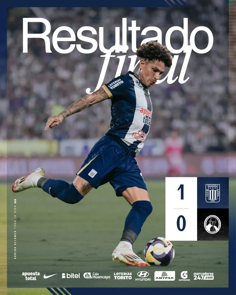 Alianza Lima le ganó a Juan Pablo II. (Foto: Alianza Lima).