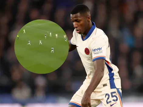 VIDEO | Moisés Caicedo comienza el gol de Chelsea con una jugada de completo crack