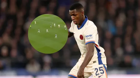 La enorme jugada de Moisés Caicedo en el gol de Chelsea