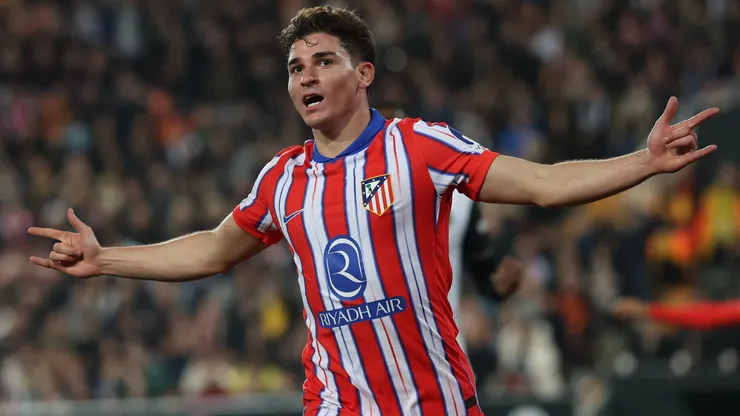 Julián Álvarez buscará ser el máximo goleador de esta Copa del Rey.