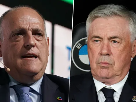 Fuego cruzado entre Ancelotti y Tebas