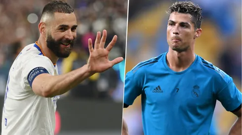 Karim Benzema publicó una imagen de Ronaldo Nazario para provocar a los fanáticos de Cristiano Ronaldo.