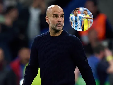 Guardiola le pone fecha al debut del Diablito Echeverri