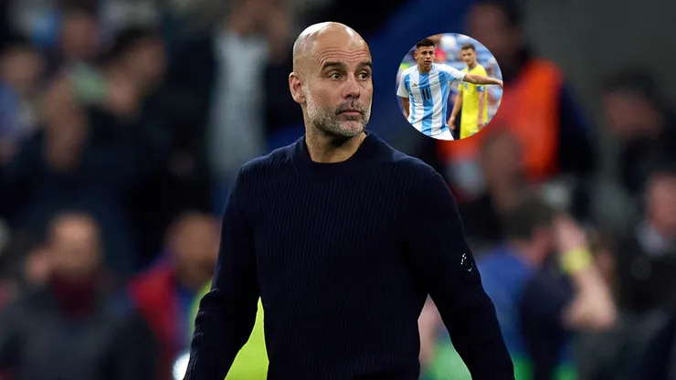 Guardiola anticipa cuando puede jugar Echeverri con su Manchester City.