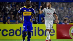 Hernán Barcos se emocionó mucho tras eliminar a Boca Juniors