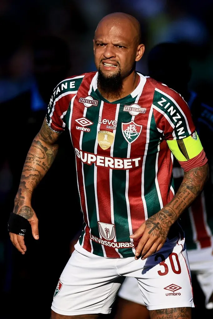 Felipe Melo como capitán de Fluminense. (Photo by Buda Mendes/Getty Images)