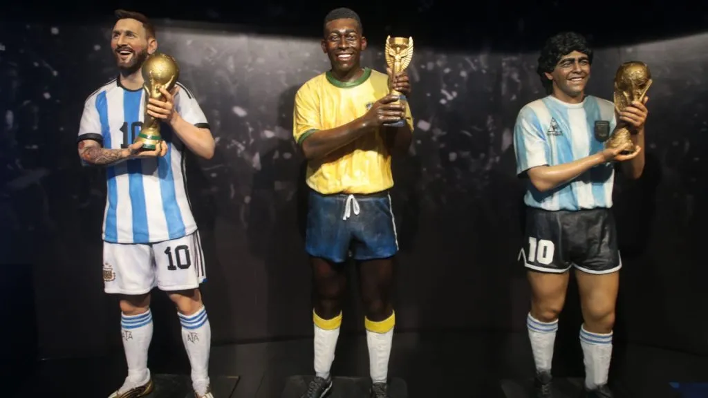 Messi, Pelé y Maradona, los tres mejores de la historia para Shevchenko: GETTY