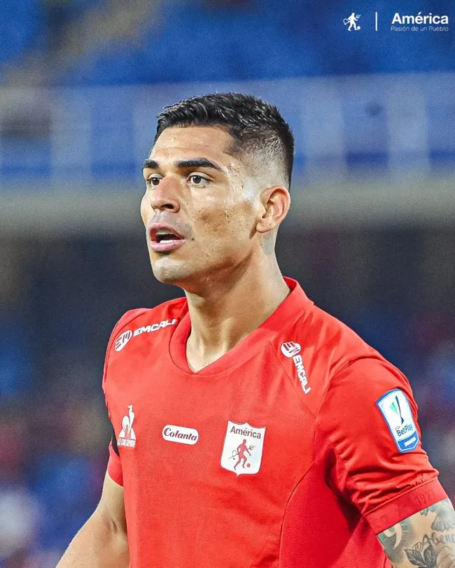 Luis Ramos jugando en Colombia. (Foto: América de Cali).