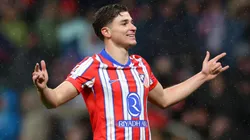 Julián Álvarez va por un reto doble ante Real Madrid tras igualar a Luis Suárez.