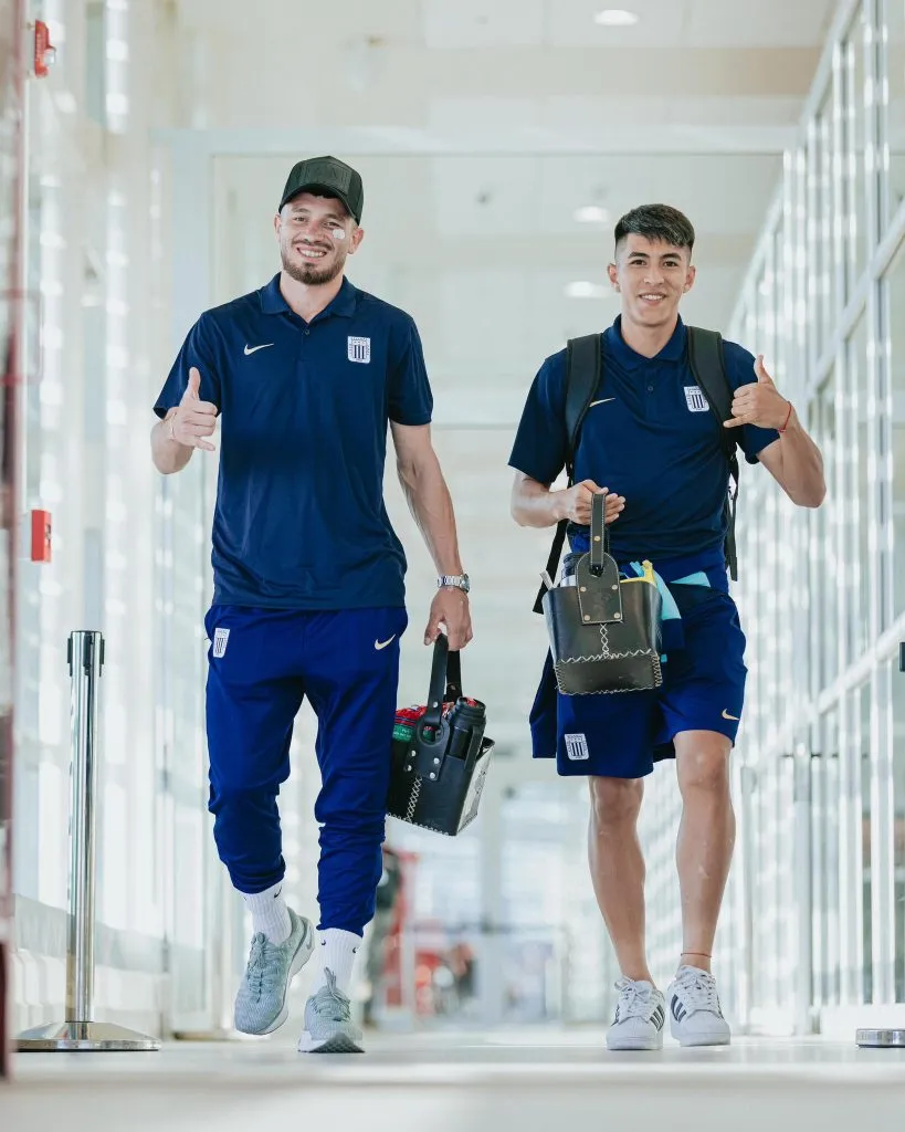 Alianza Lima ya está en Chile. (Foto: Alianza Lima).