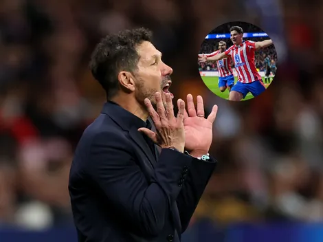 Simeone se encomienda a Julián Álvarez para romper su deuda