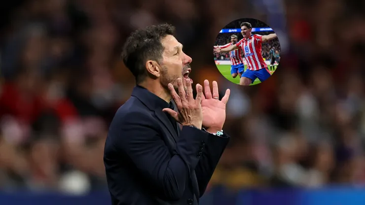Julián Álvarez buscará saldar la única deuda pendiente de Simeone ante Ancelotti.