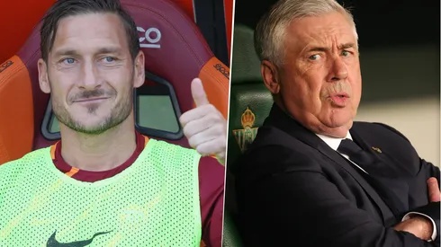 Francesco Totti propuso que la Roma vaya a buscar a Carlo Ancelotti, a quien le vence el contrato con el Real Madrid a mediados del 2025.