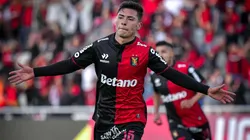 Jefferson Cáceres, en su etapa en Melgar.