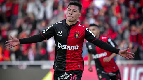 Jefferson Cáceres, en su etapa en Melgar.