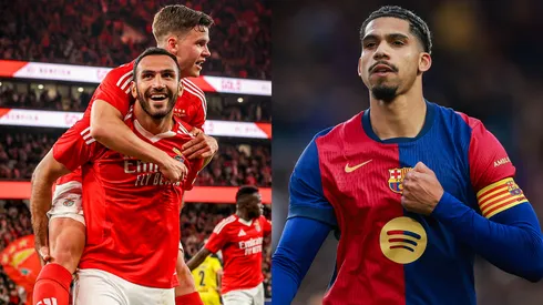 Benfica juega ante Barcelona por la Champions League.