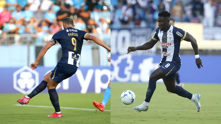 Hernán Barcos y Eryc Castillo marcaron para Alianza Lima.